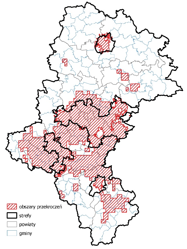 Roczna ocena jakości powietrza za 2021 rok